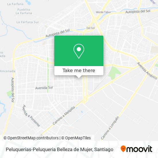 Peluquerias-Peluqueria Belleza de Mujer map