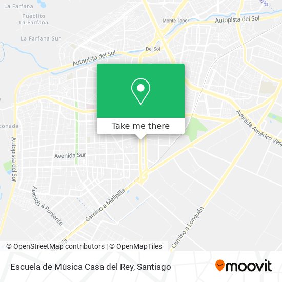 Escuela de Música Casa del Rey map