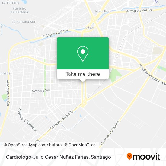 Cardiologo-Julio Cesar Nuñez Farias map
