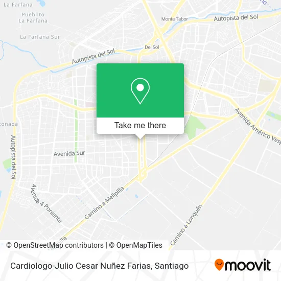 Cardiologo-Julio Cesar Nuñez Farias map