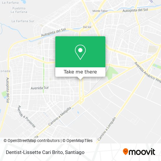 Dentist-Lissette Cari Brito map