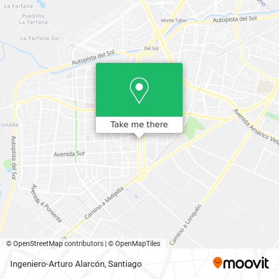 Mapa de Ingeniero-Arturo Alarcón