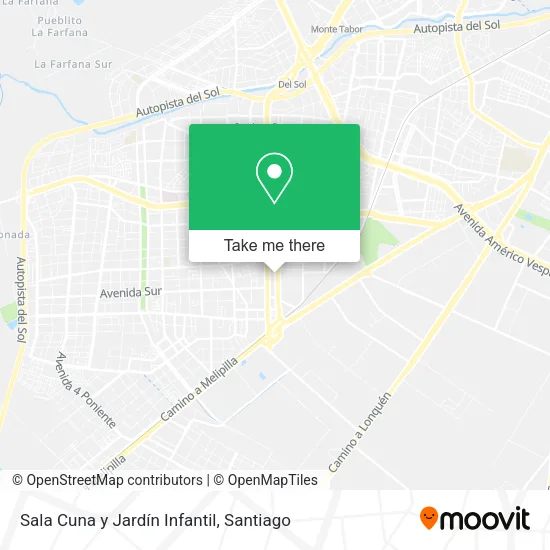 Sala Cuna y Jardín Infantil map