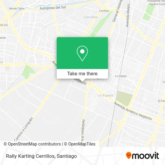 Rally Karting Cerrillos map
