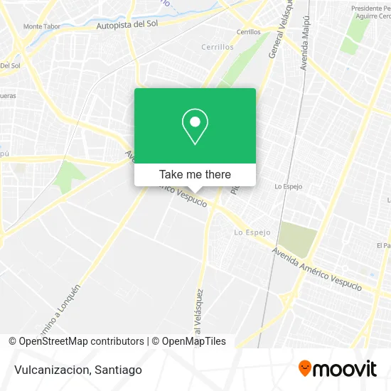 Vulcanizacion map