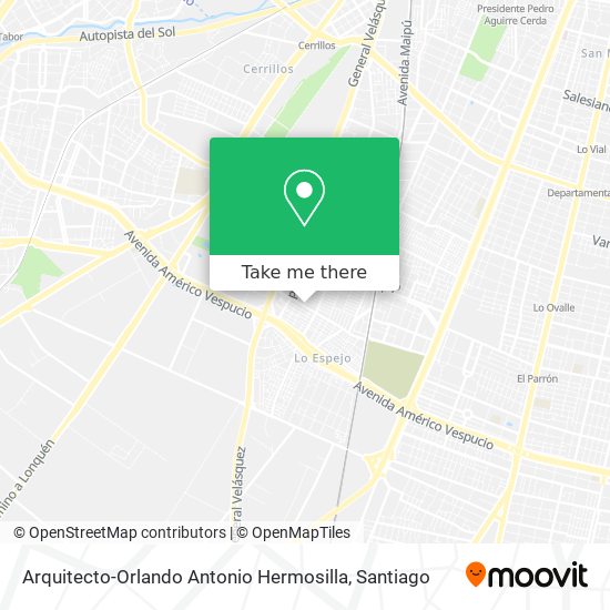 Arquitecto-Orlando Antonio Hermosilla map