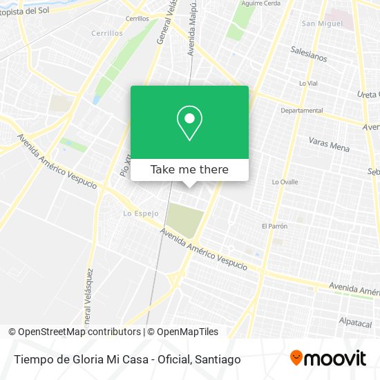 Tiempo de Gloria Mi Casa - Oficial map