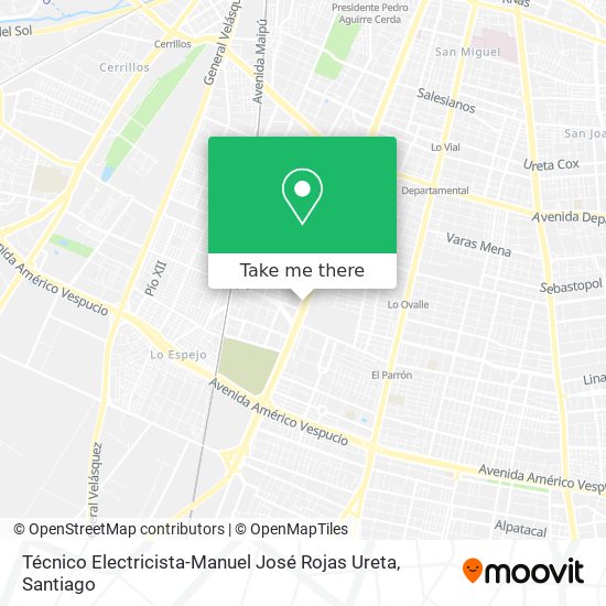 Técnico Electricista-Manuel José Rojas Ureta map