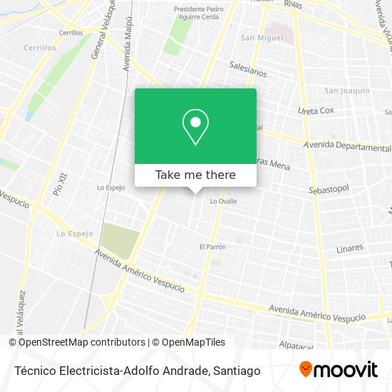 Mapa de Técnico Electricista-Adolfo Andrade
