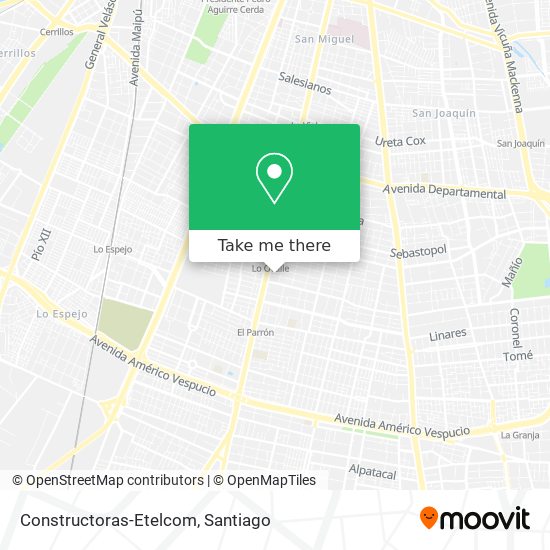 Constructoras-Etelcom map