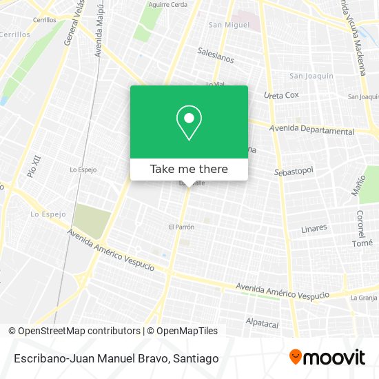 Escribano-Juan Manuel Bravo map