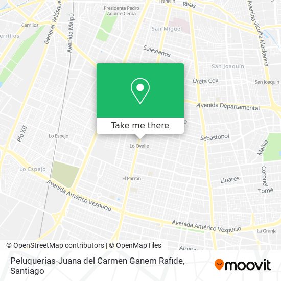 Peluquerias-Juana del Carmen Ganem Rafide map