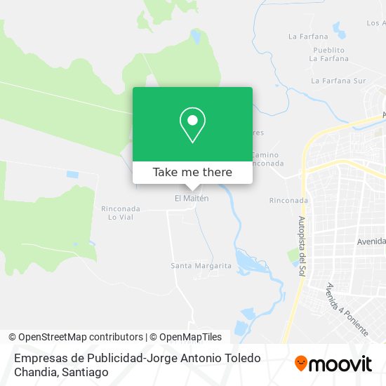 Empresas de Publicidad-Jorge Antonio Toledo Chandia map