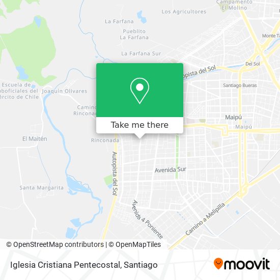 Iglesia Cristiana Pentecostal map