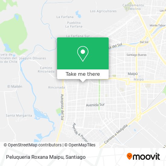 Peluqueria Roxana Maipu map