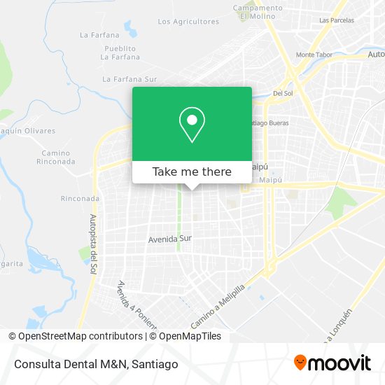 Consulta Dental M&N map