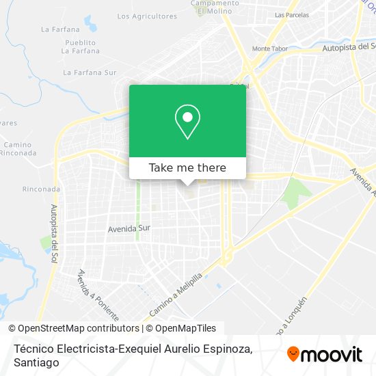 Técnico Electricista-Exequiel Aurelio Espinoza map