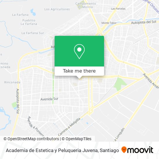 Academia de Estetica y Peluqueria Juvena map