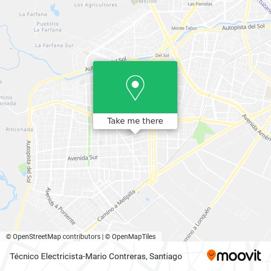 Técnico Electricista-Mario Contreras map