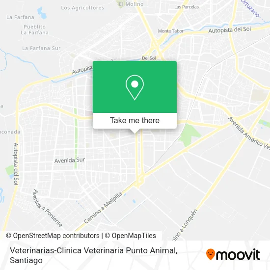 Veterinarias-Clinica Veterinaria Punto Animal map