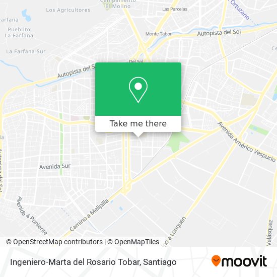 Ingeniero-Marta del Rosario Tobar map