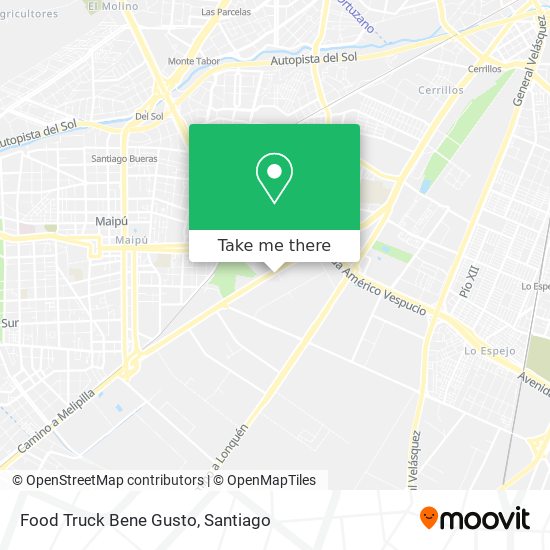 Food Truck Bene Gusto map
