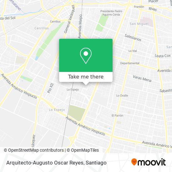 Arquitecto-Augusto Oscar Reyes map