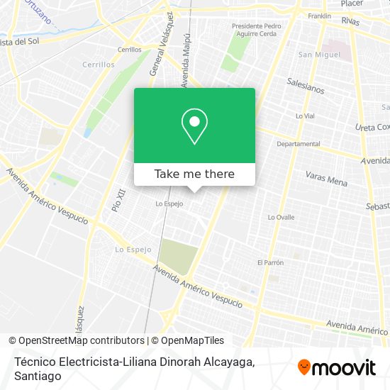 Técnico Electricista-Liliana Dinorah Alcayaga map