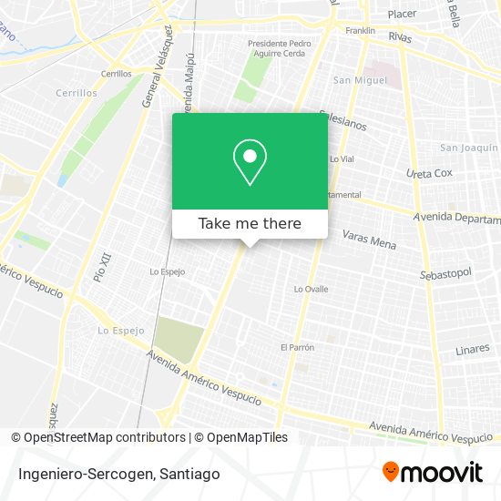 Mapa de Ingeniero-Sercogen
