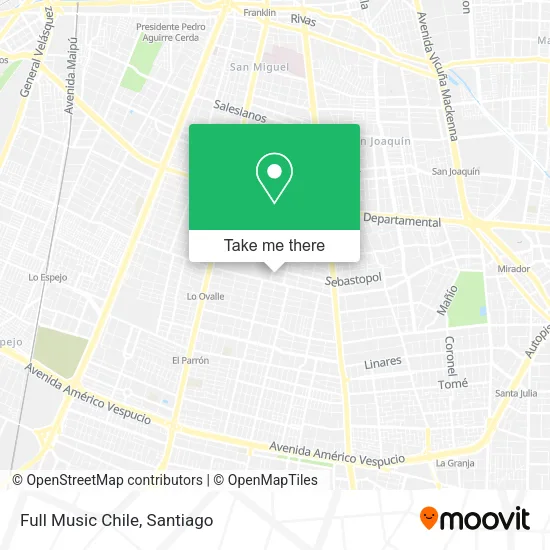 Full Music Chile map