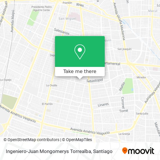 Mapa de Ingeniero-Juan Mongomerys Torrealba