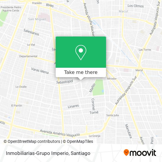 Inmobiliarias-Grupo Imperio map