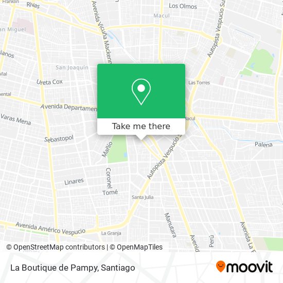 Mapa de La Boutique de Pampy