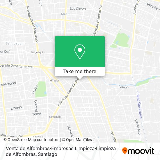 Mapa de Venta de Alfombras-Empresas Limpieza-Limpieza de Alfombras
