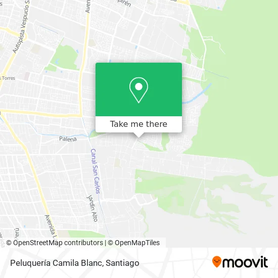 Peluquería Camila Blanc map