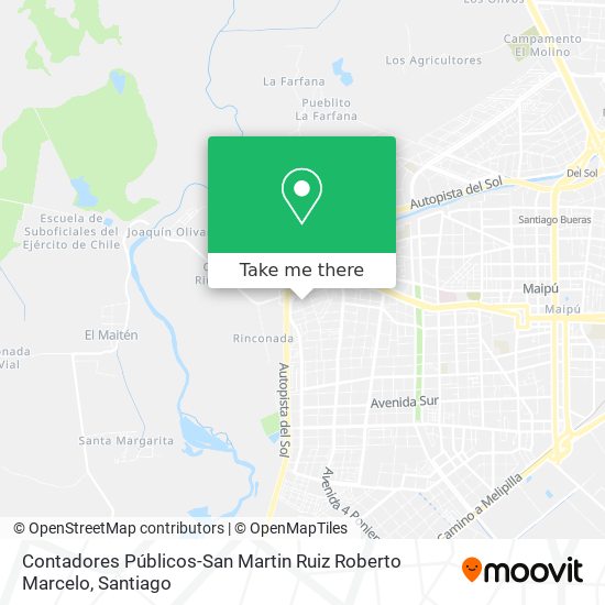 Contadores Públicos-San Martin Ruiz Roberto Marcelo map
