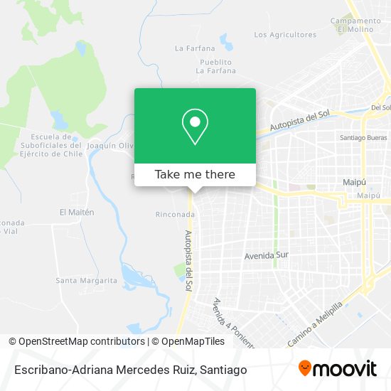 Escribano-Adriana Mercedes Ruiz map