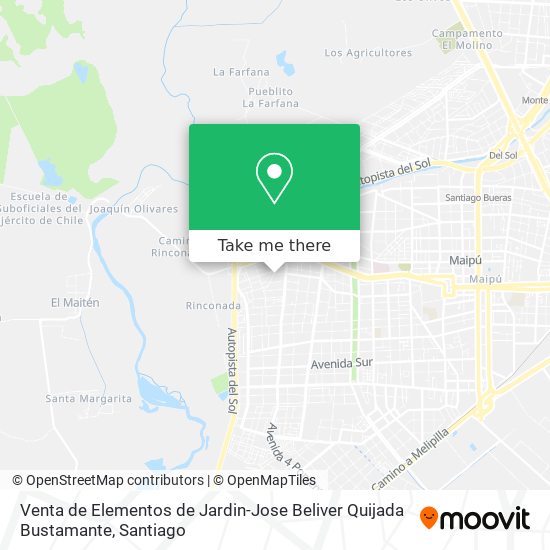 Venta de Elementos de Jardin-Jose Beliver Quijada Bustamante map