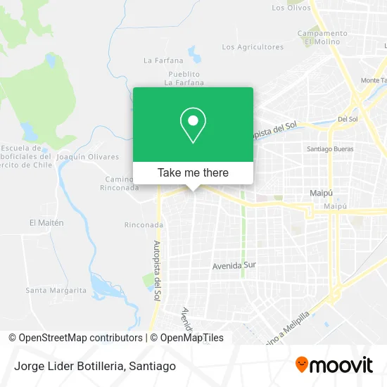 Jorge Lider Botilleria map