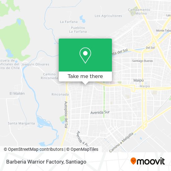 Barberia Warrior Factory map