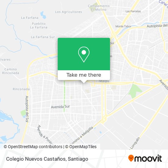 Colegio Nuevos Castaños map