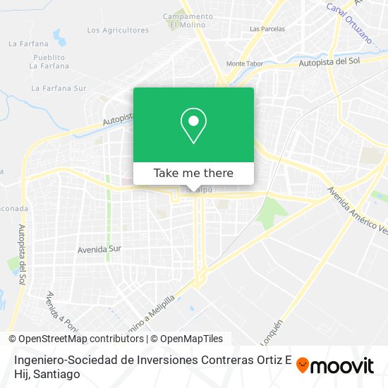 Ingeniero-Sociedad de Inversiones Contreras Ortiz E Hij map