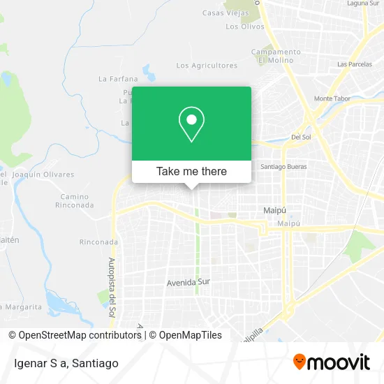 Igenar S a map