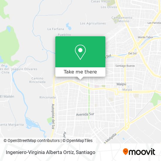Mapa de Ingeniero-Virginia Alberta Ortíz