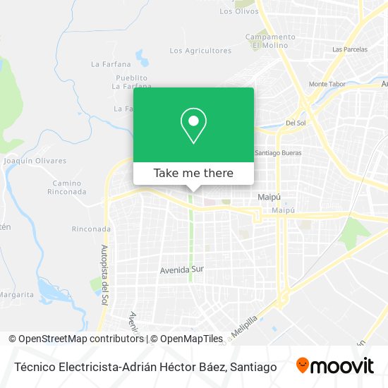 Técnico Electricista-Adrián Héctor Báez map