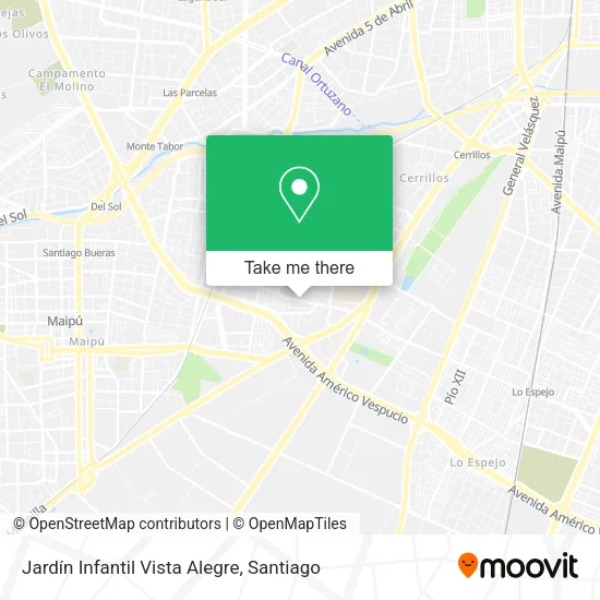 Jardín Infantil Vista Alegre map