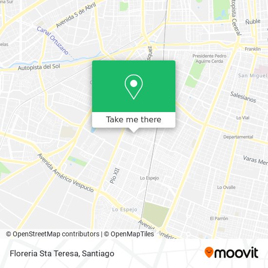 Floreria Sta Teresa map