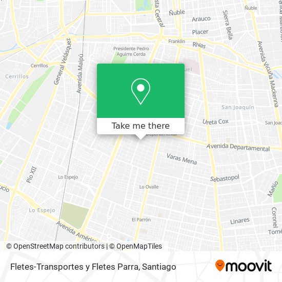 Fletes-Transportes y Fletes Parra map