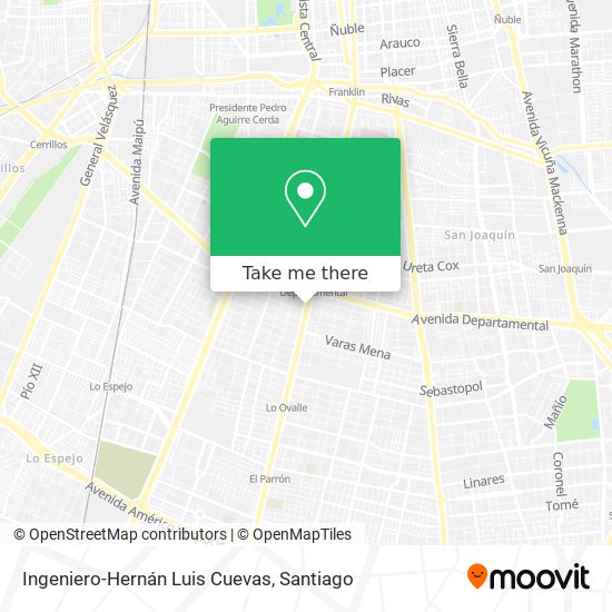 Ingeniero-Hernán Luis Cuevas map