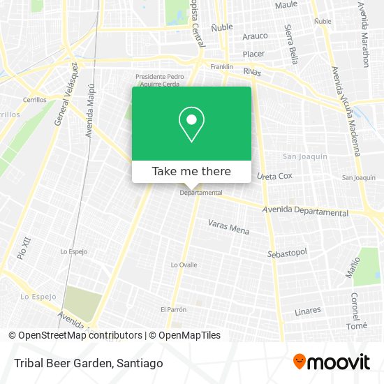 Tribal Beer Garden map